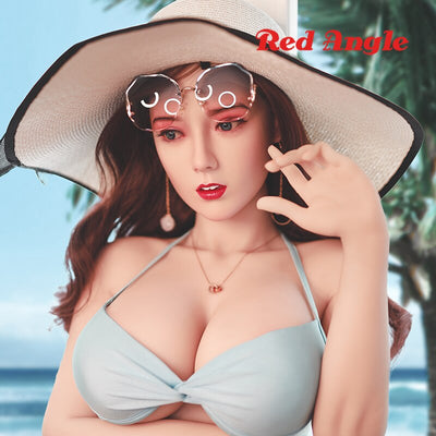 สีแดงมุม168ซม.จริงซิลิโคนเพศตุ๊กตาเซ็กซี่ Body Full Platinum ซิลิโคน Breast หีสมจริงหี Anal Sex สำหรับ Man