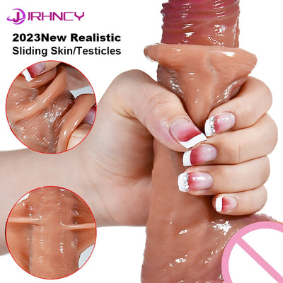 ดิลโด้สมจริง18 + เซ็กซ์ทอยสำหรับผู้หญิงอวัยวะเพศชายขนาดเล็กสายรัดบนดิลโด้เลสเบี้ยนผู้ใหญ่เกมเซ็กซ์ไม่มีเครื่องสั่น dildos sexshop