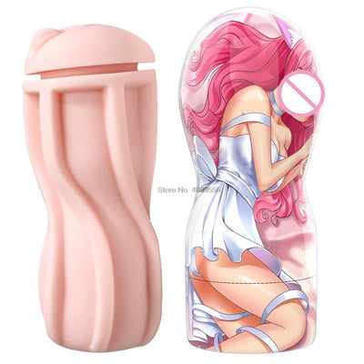 2022 New Anime ชาย Masturbator คัพนุ่มหีเซ็กซ์ทอยโปร่งใสช่องคลอดผู้ใหญ่ความอดทนการออกกำลังกาย Masturbation อุปกรณ์ชาย