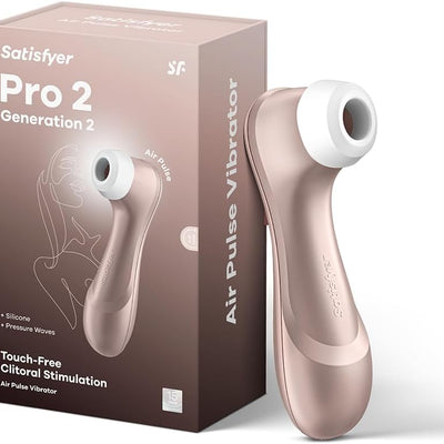 Satisfyer Pro 2 Vibrator Sex Toy | Adult Toys for Women | Suction and Clitoral Stimulation Vibrator | Vibrating Sexual Pleasure Device | Stimulation Vibrators | Female Wellness Tools | Woman Sextoy