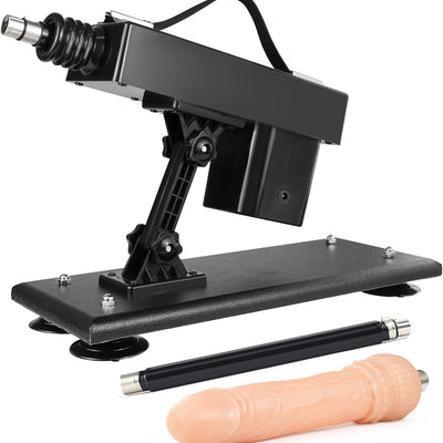 Sex Machine,Automatic Thrusting Dildo Machine with 3XLR Attahcments,Adjustable Sex Toys for Women Men and Couples