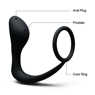 Anal Plug ชายต่อมลูกหมากนวด Cock แหวน Anal ปลั๊ก Dildo G-Spot Butt Plug ผู้ใหญ่ของเล่น Anal ของเล่นสำหรับผู้หญิง Man เกย์ Sex Shop