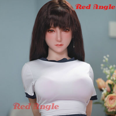 สีแดงมุมสมจริง Full Platinum ซิลิโคนตุ๊กตายางสำหรับชายที่มีปลูกผมหีญี่ปุ่นตุ๊กตาจริงสำหรับชาย