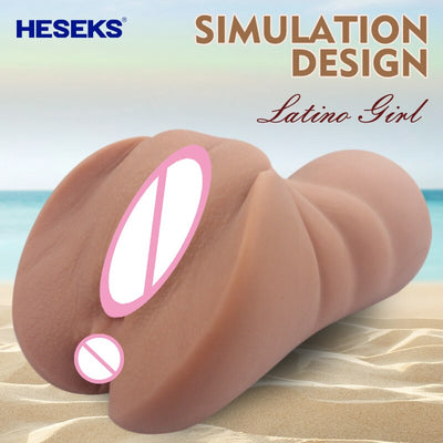 ที่สมจริง Masturbator เซ็กซ์ทอย3D พ็อกเก็ตหีที่สมจริงช่องคลอดเทียม Masturbator สำหรับผู้ชาย18ผู้ใหญ่ของเล่น