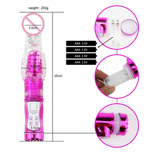 Clit Vibrator Sex Toys for Women Dildo Vibrator G-spot Massager Rotation Sex Products Clitoris Stimulation