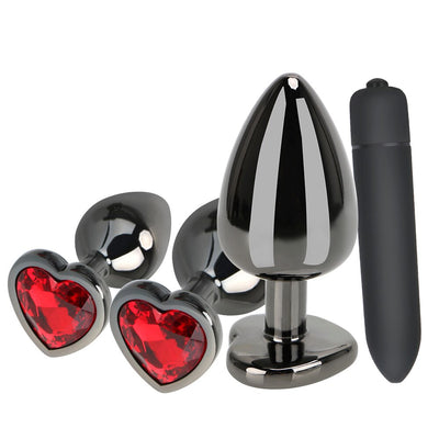OLO S/M/L Butt Plug Bullet Vibrator Prostate Massager Multispeed Anal Plug Couple Anus Dilator Sex Toys for Men Women