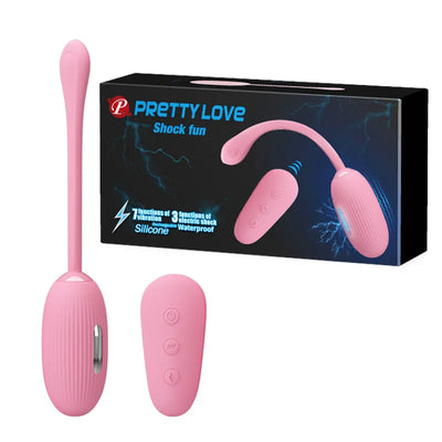 Pretty Love Female Masturbator Electro Shock Pulse Vagina Vibrator G sopt Clitoral Stimulator Electric Kegel Sex Toy For Woman
