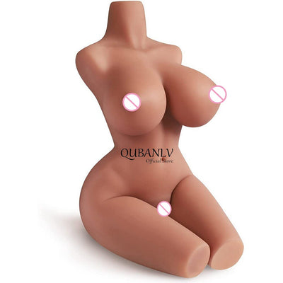 9KG คุณภาพสูง TPE ลำตัวของเล่น Sexy Breast ที่สมจริงช่องคลอด Anal Dual Channel Masturbation จริงขนาดผลิตภัณฑ์สำหรับผู้ใหญ่