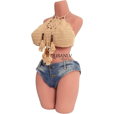 9KG คุณภาพสูง TPE ลำตัวของเล่น Sexy Breast ที่สมจริงช่องคลอด Anal Dual Channel Masturbation จริงขนาดผลิตภัณฑ์สำหรับผู้ใหญ่