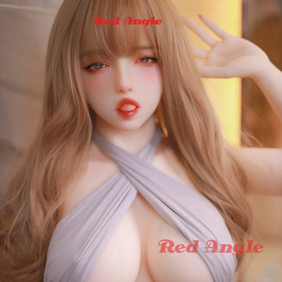 สีแดงมุมที่น่าสนใจใหม่ประเภทเหมือนจริง Skinny ความงามเซ็กซี่ผู้หญิง Love ตุ๊กตาซิลิโคนขนาดใหญ่จริงหน้าอกหีช่องคลอดเพศตุ๊กตา