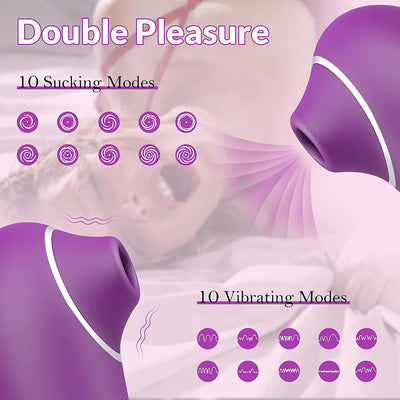 ช่องคลอดดูด Vibrator เพศของเล่นสำหรับหญิงช่องปากลิ้นดูดเป่า Clitoris Masturbator ของเล่นเพศเร้าอารมณ์สำหรับผู้ใหญ่