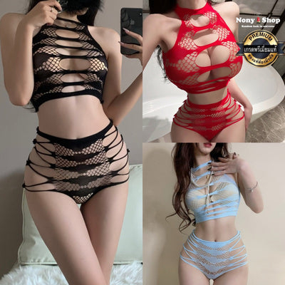 ชุดนอนไม่ได้นอน ชุดตาข่ายรัดรูป เซ็กซี่ TT025 / TT8888 แมทซีน เกรดพรีเมี่ยมแท้ต้นฉบับ SL01